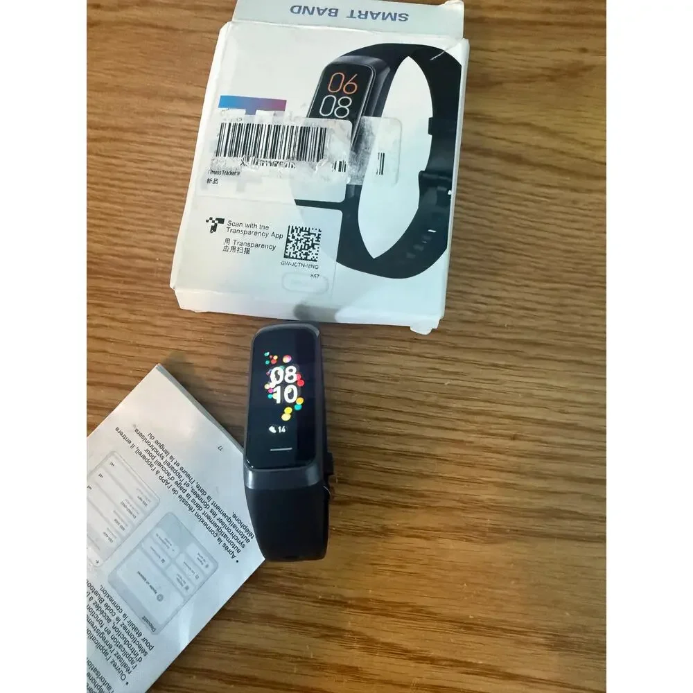 ZKSSGY Fitness Tracker Heart Rate SpO2 Sleep 20+ Sports Modes Black Tested